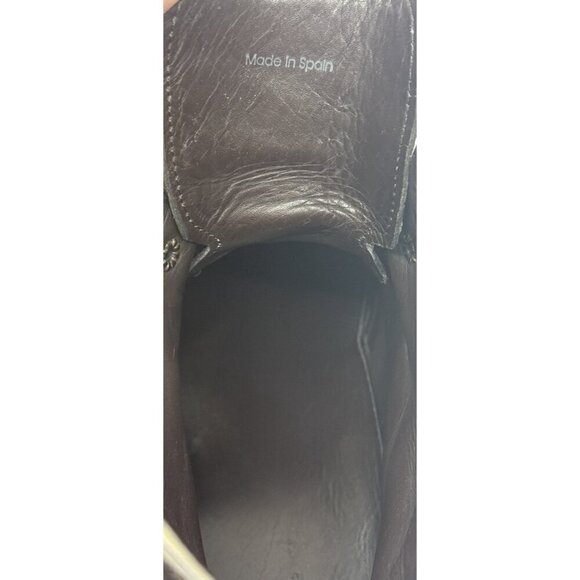 Magnanni Enzo Leather Suede Brown Grey Wingtip Men\'s Chukka Boots Sz 10 M 15213